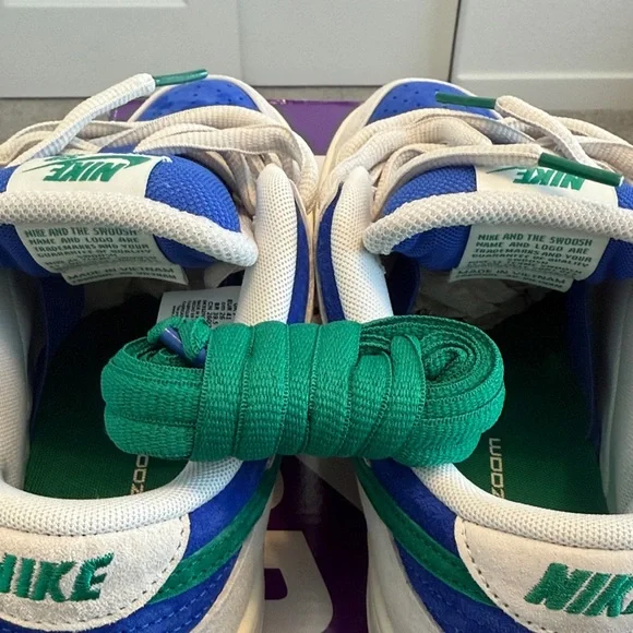 Nike SB Dunk Low Pro Blue and Teal Sneakers - Picture 11 of 15